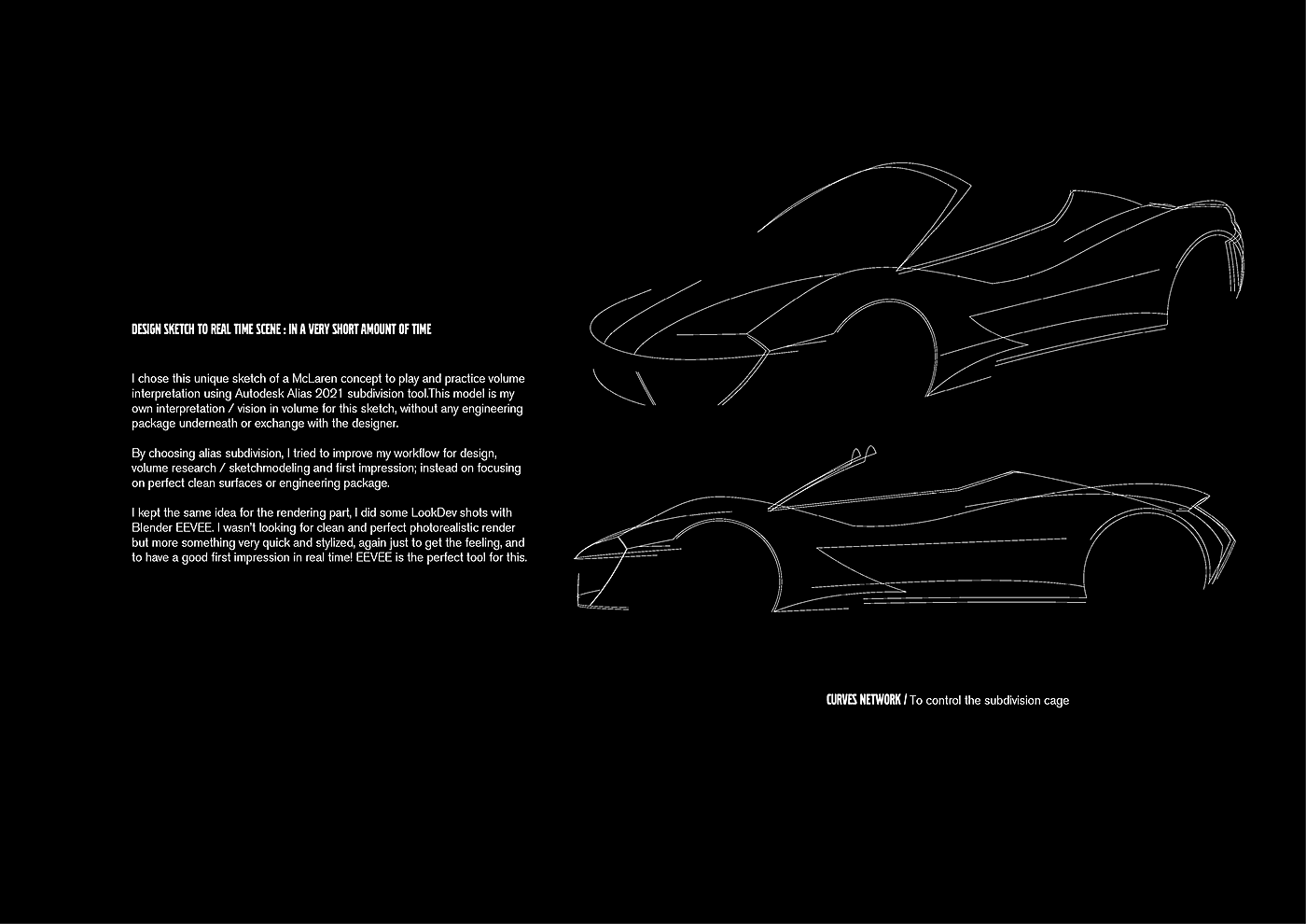 McLaren concept car，mclaren，Realtime CGI - Look，