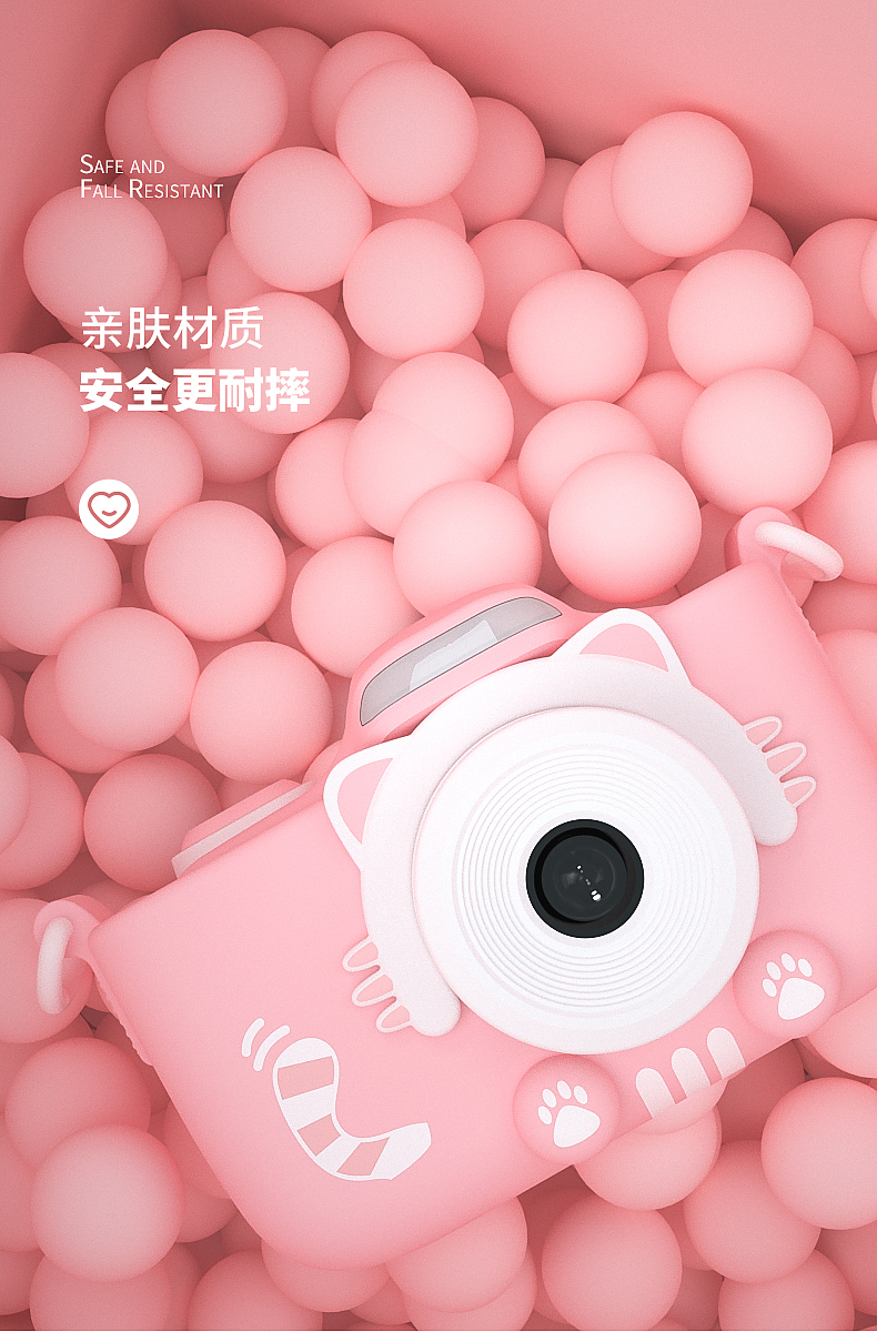 Children's camera，Children's electrical appliances，Toys，Children's camera，