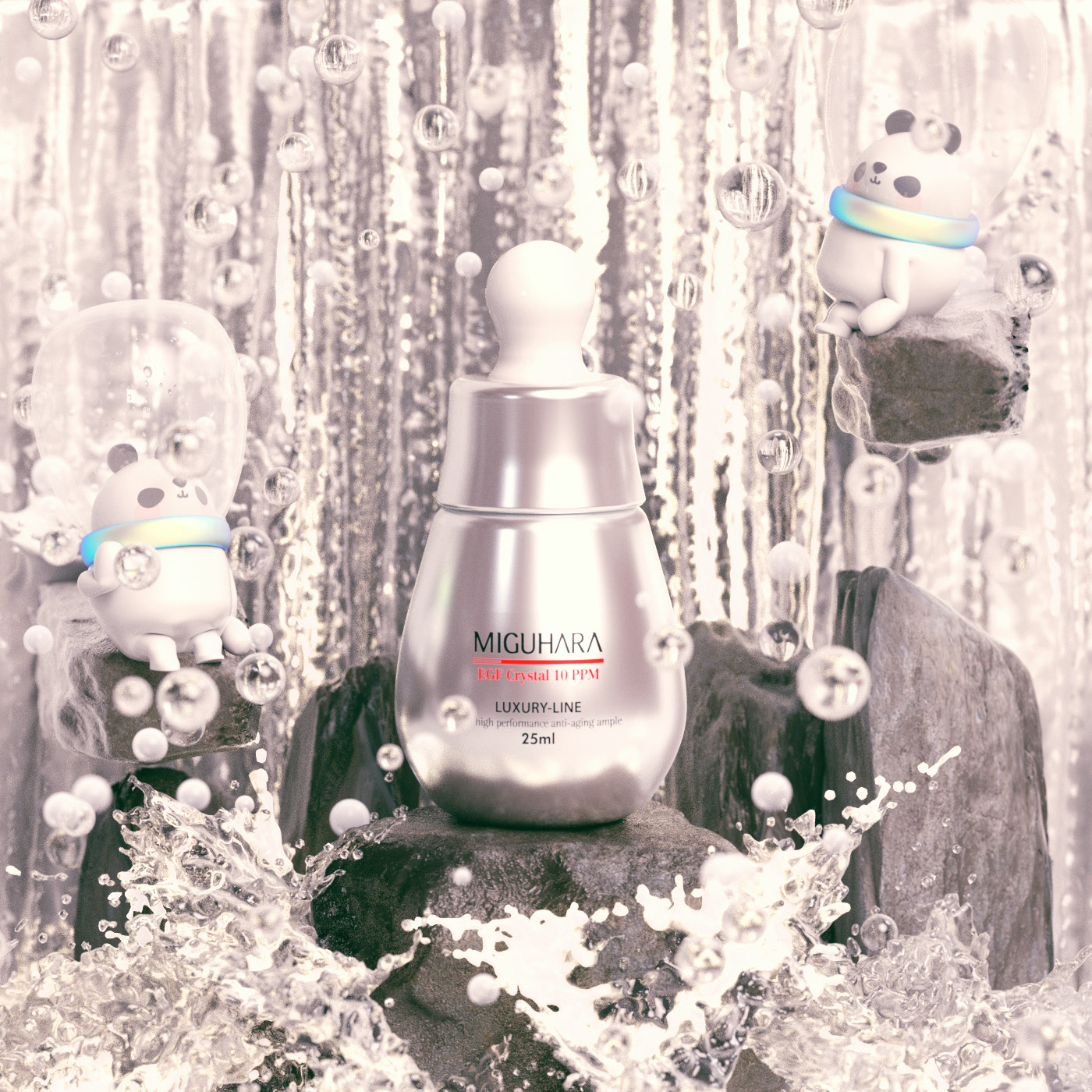 Light bulb:，colour，skin care products，lovely，Childlike interest，