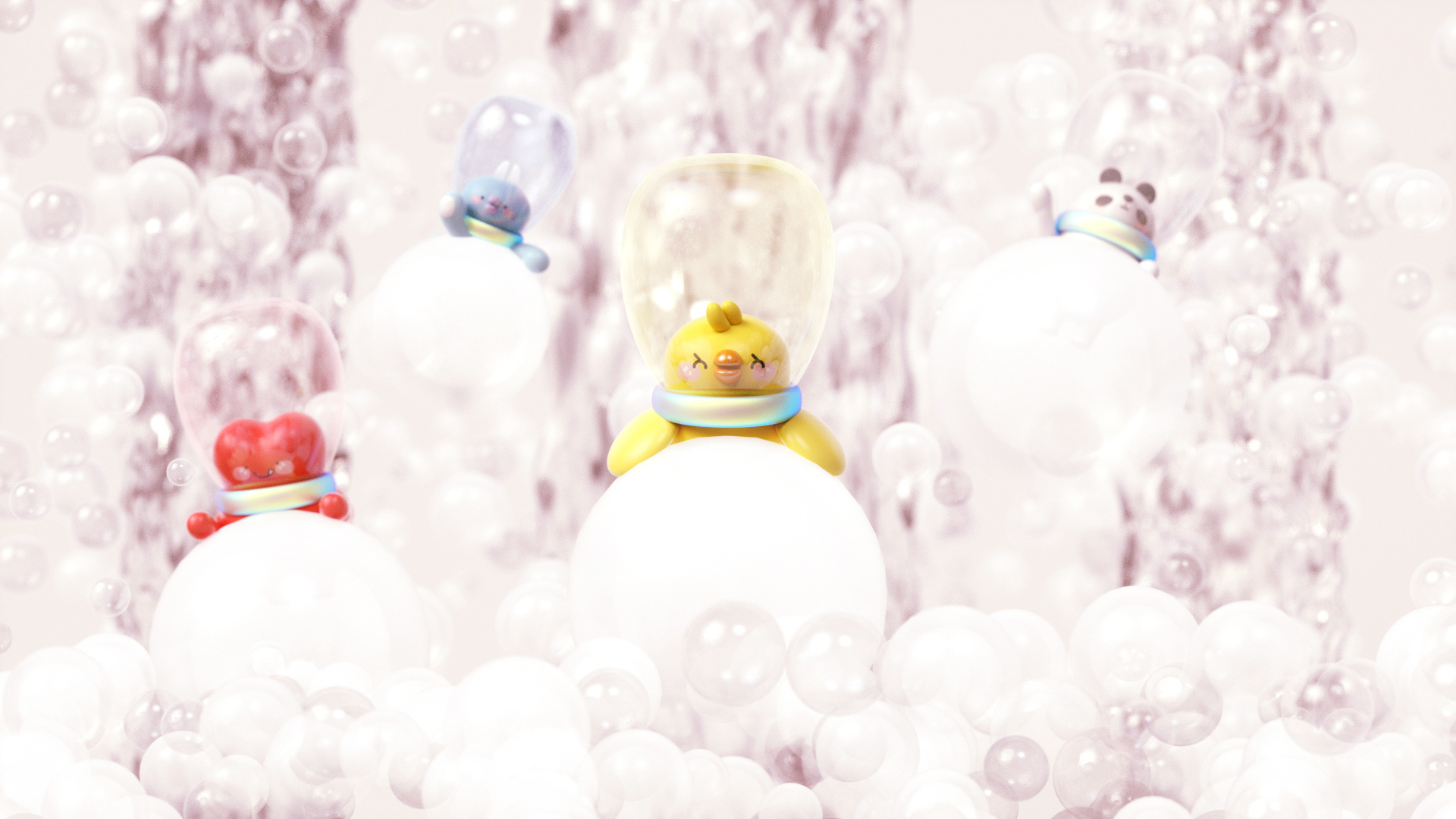 Light bulb:，colour，skin care products，lovely，Childlike interest，