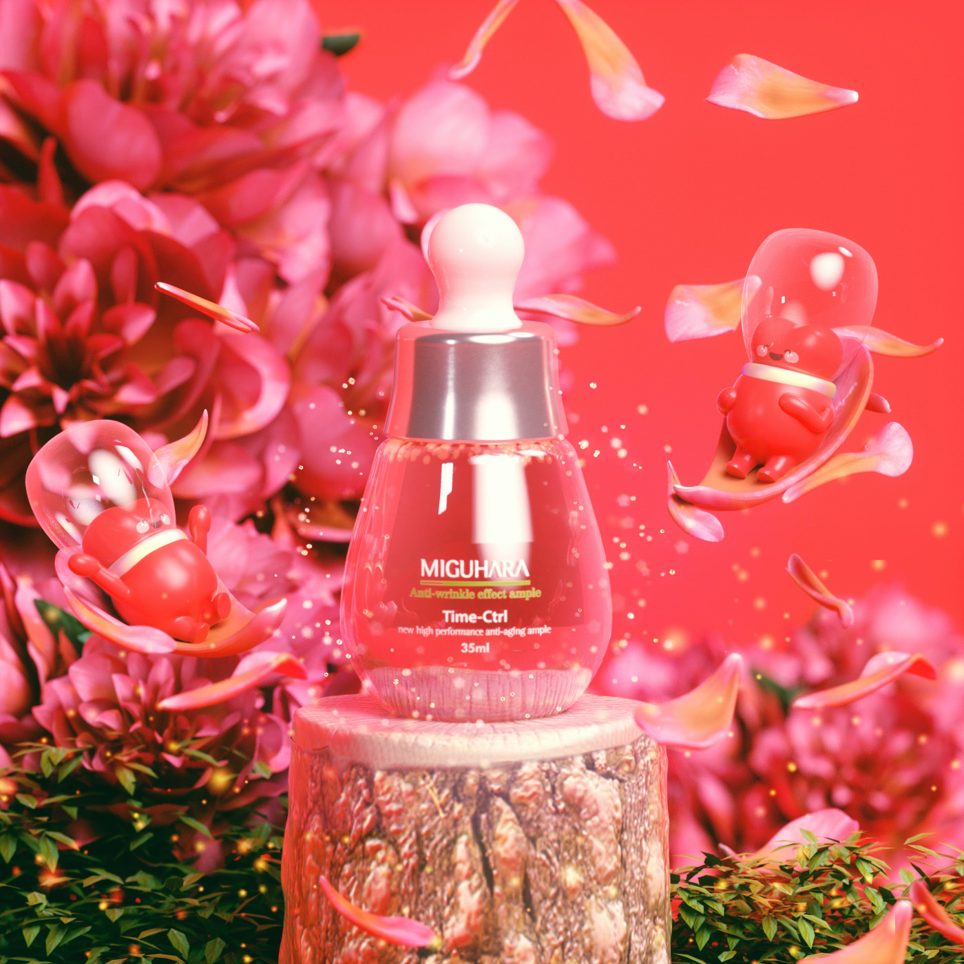 Light bulb:，colour，skin care products，lovely，Childlike interest，