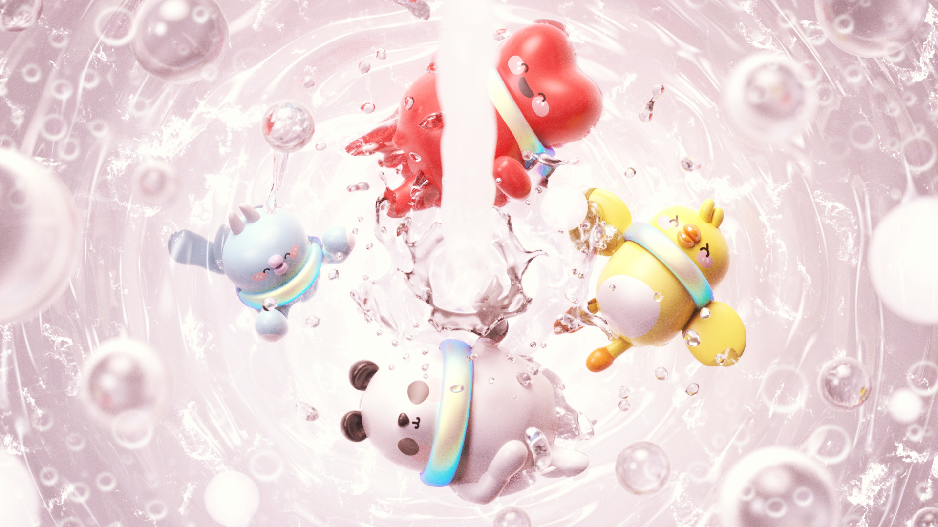 Light bulb:，colour，skin care products，lovely，Childlike interest，