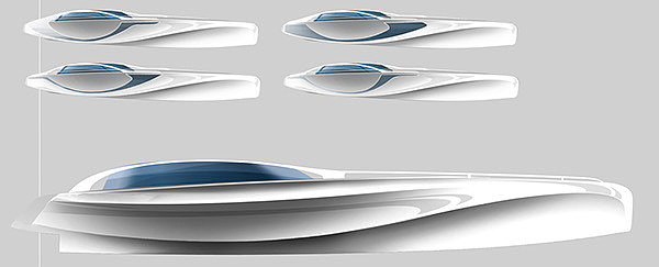 yacht，Design，originality，at sea，fashion，