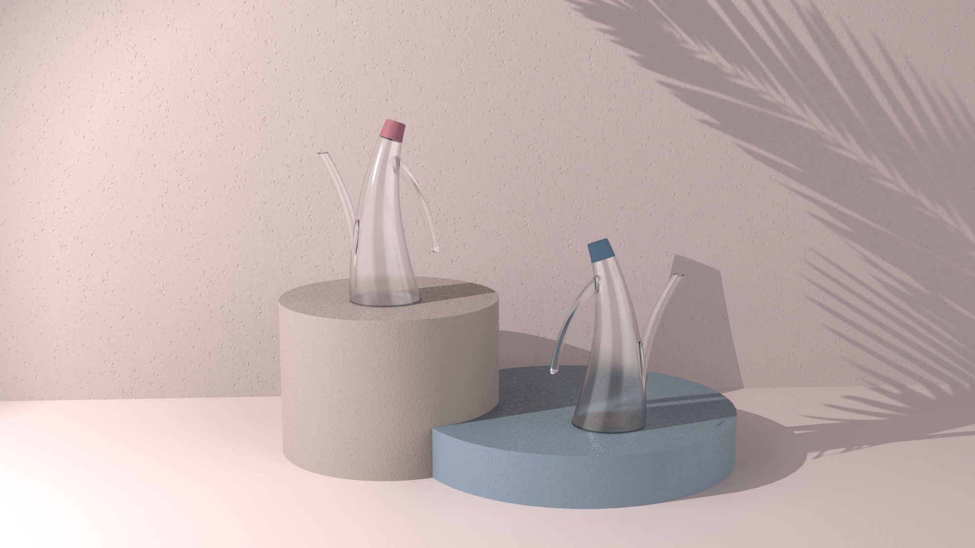 Oil pot，Soy sauce bottle，