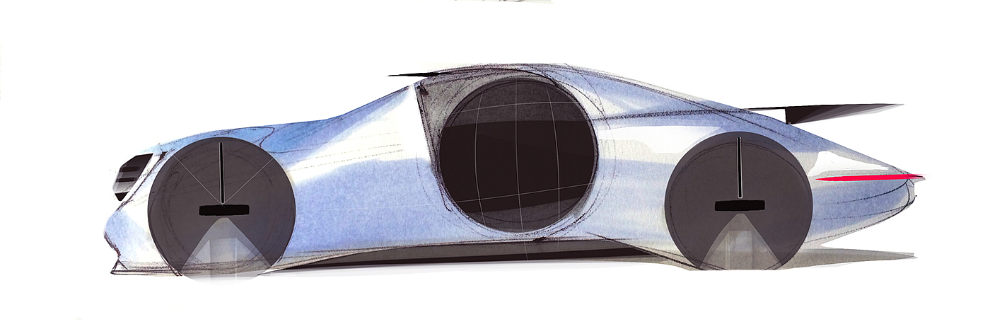 product design，industrial design，Hand drawn，vehicle，automobile，