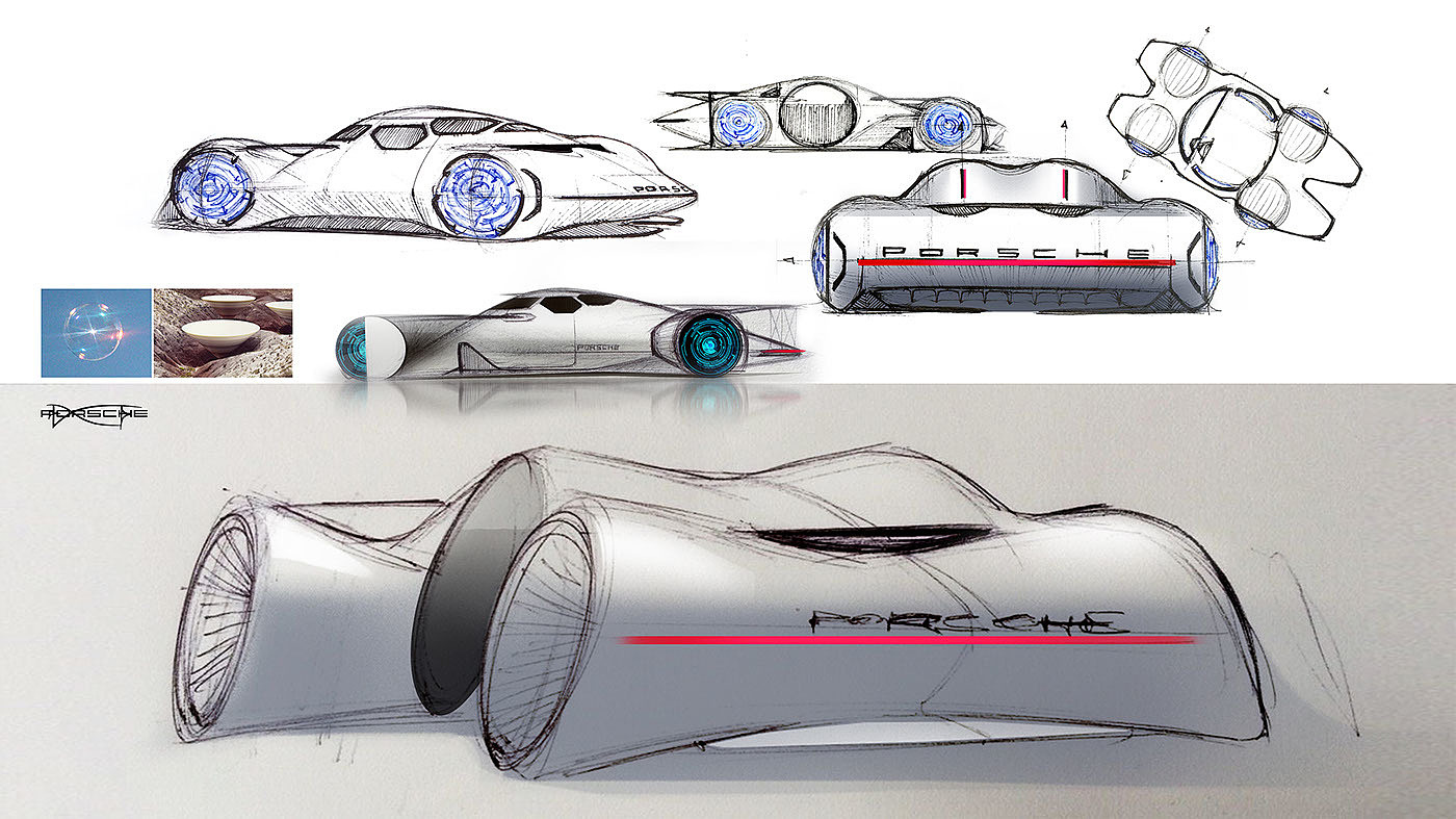 product design，industrial design，Hand drawn，vehicle，automobile，