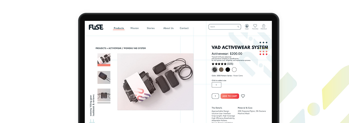 Athletic Wear，motion，fuse，Fuse VAD sportswear system，