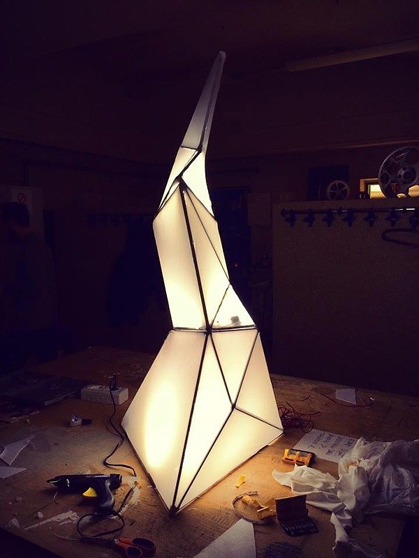 triangle，originality，lamp，product design，Creative process，