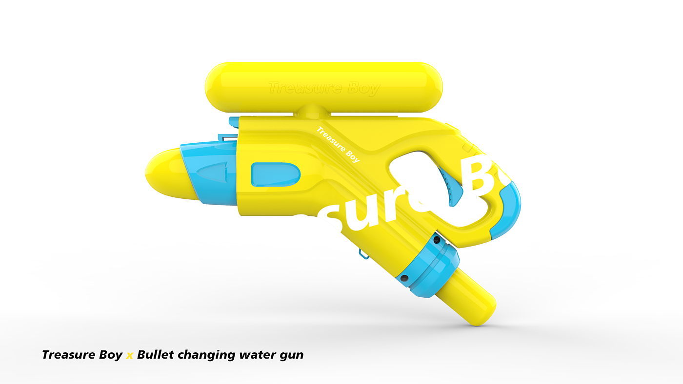 Water gun，summer，six one，Toys，Plastic，