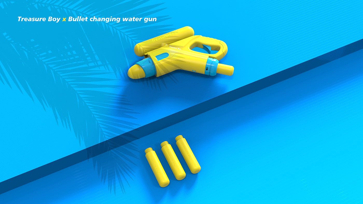 Water gun，summer，six one，Toys，Plastic，