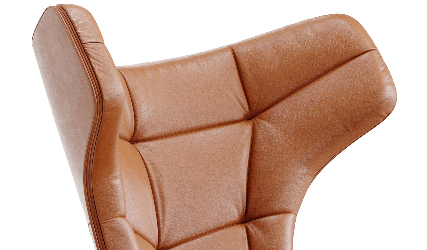 3D modeling，Render，chair，