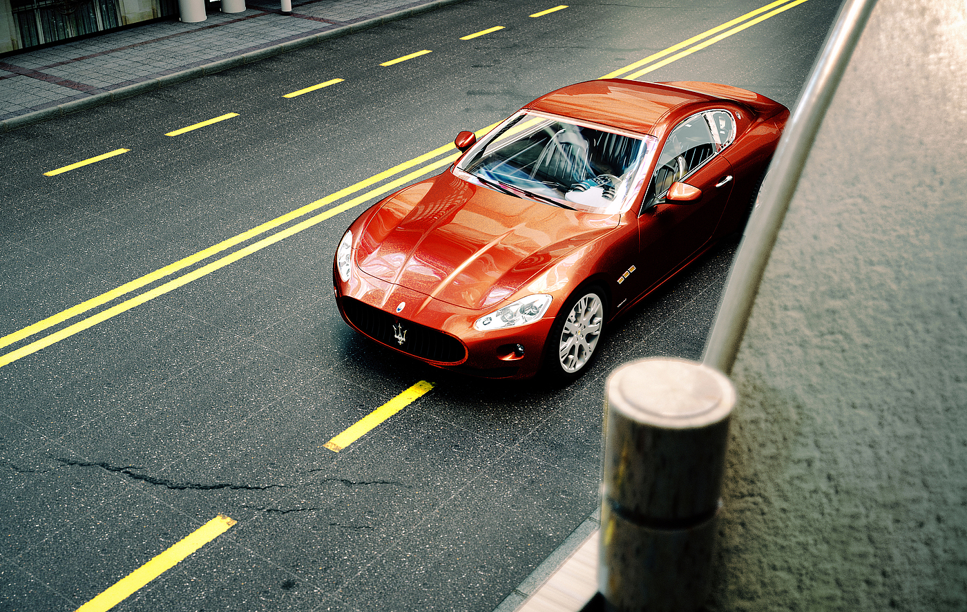 rs，automobile，Render，Maserati，