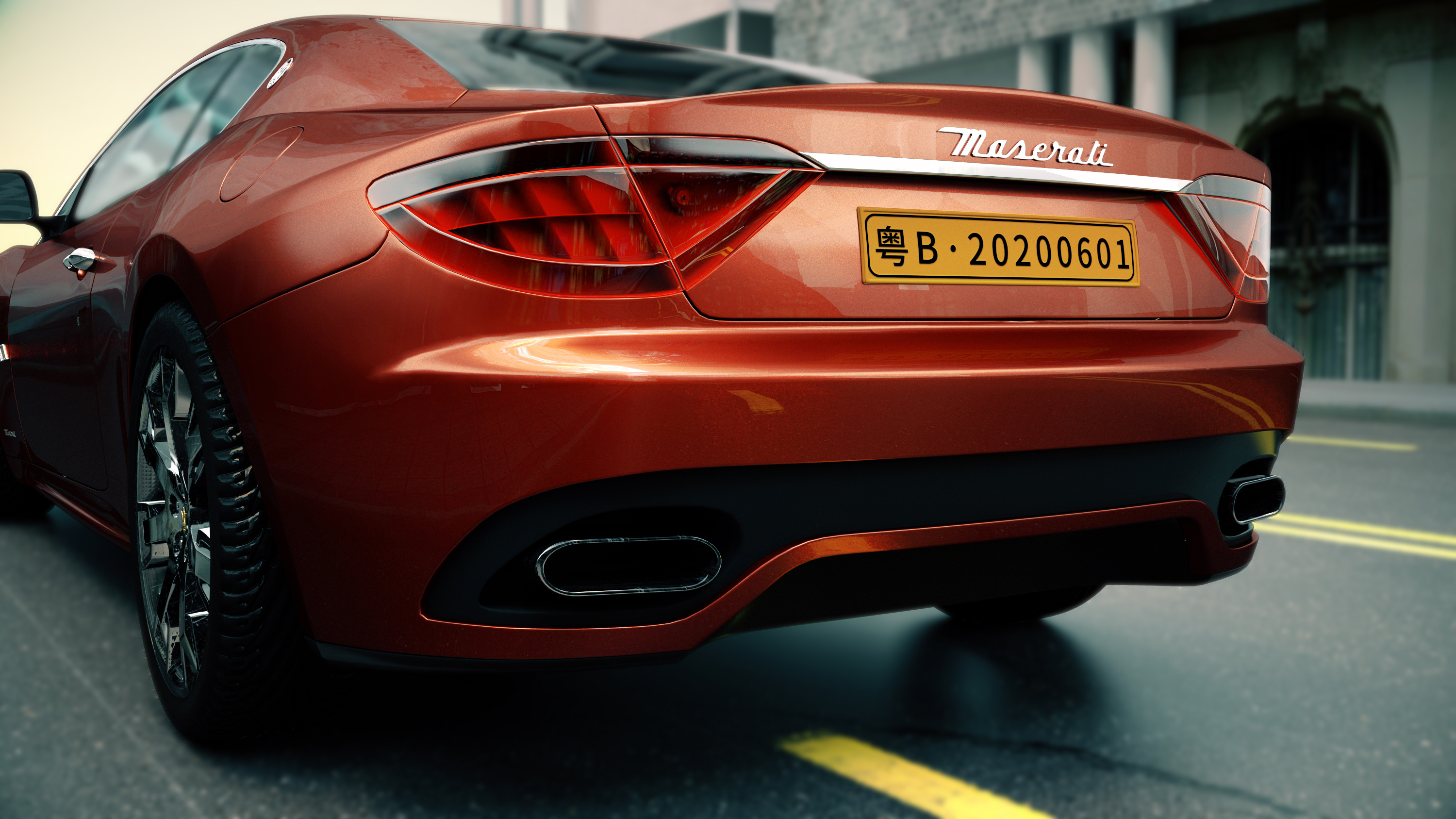 rs，automobile，Render，Maserati，