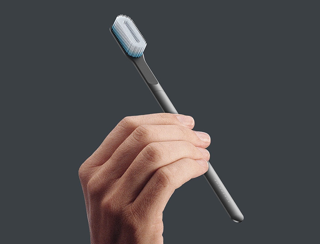 toothbrush，charge，Dylan Fealtman，SuperBlue，silica gel，