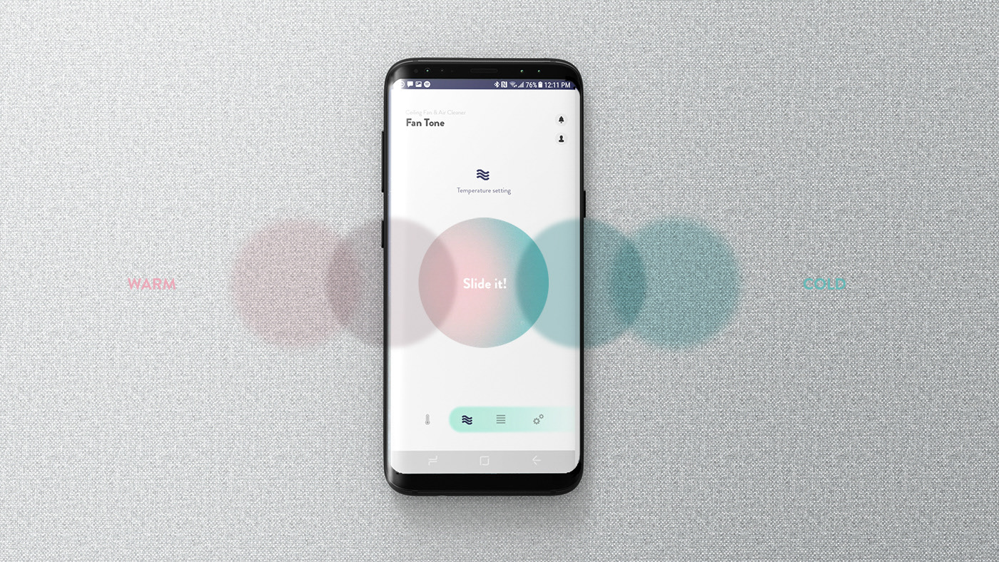 Hyojeong Lee，Fan Tone，app，electric fan，air cleaner，