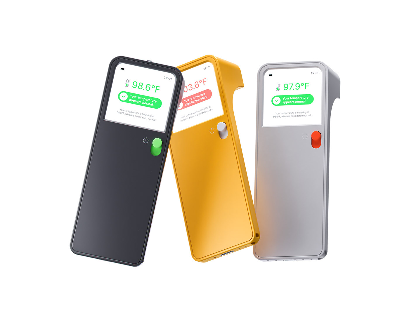 thermometer，infrared，3d，cgi，Non contact，concept，