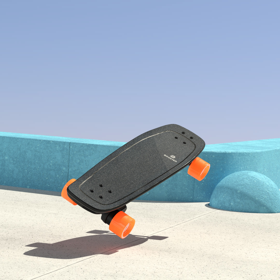 Video design，Skate，Electric，3d，Long board，Particle simulation，