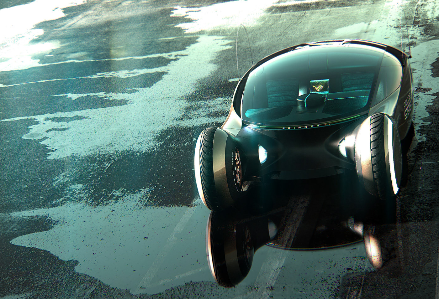 Sports car，cgi，3d，Render，