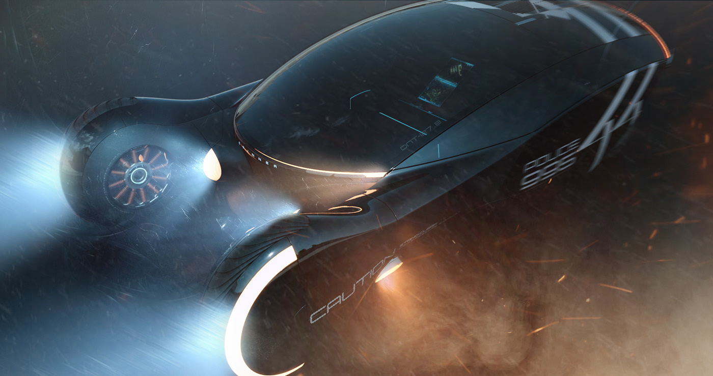 Sports car，cgi，3d，Render，