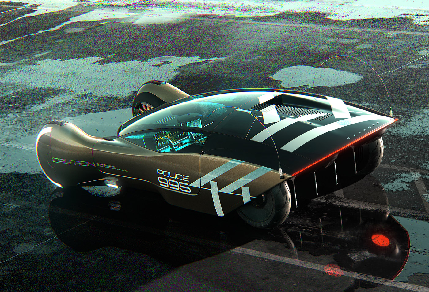 Sports car，cgi，3d，Render，