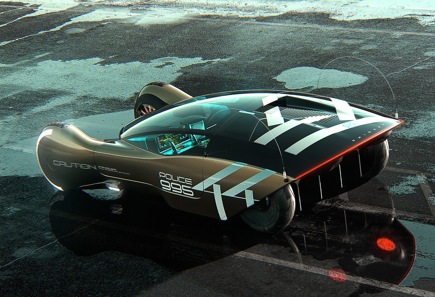 Sports car，cgi，3d，Render，