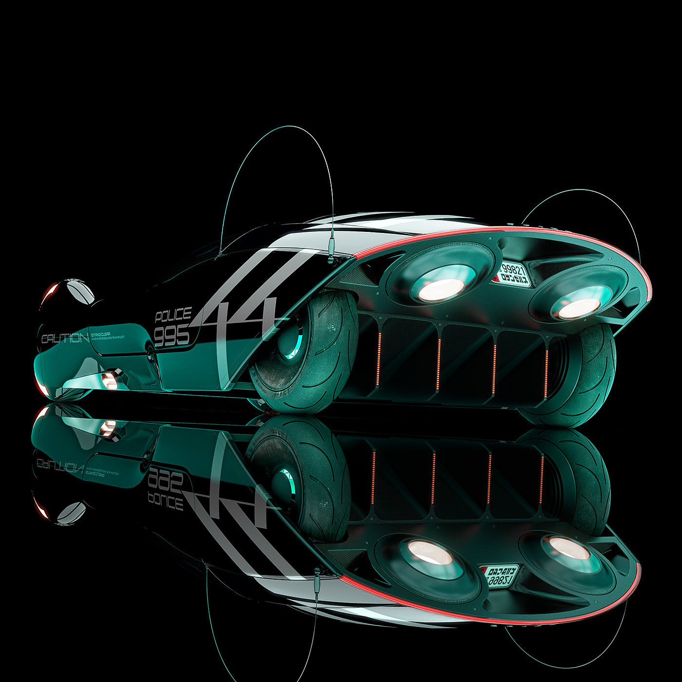 Sports car，cgi，3d，Render，