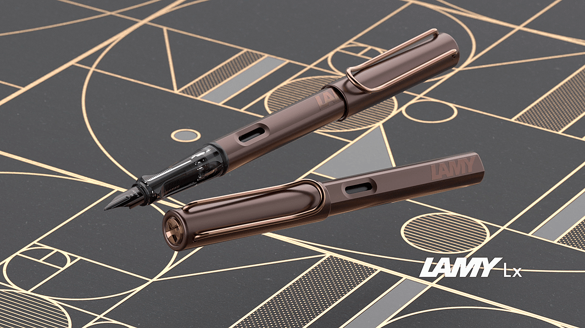 Lamy LX Brown，Pen，Render，