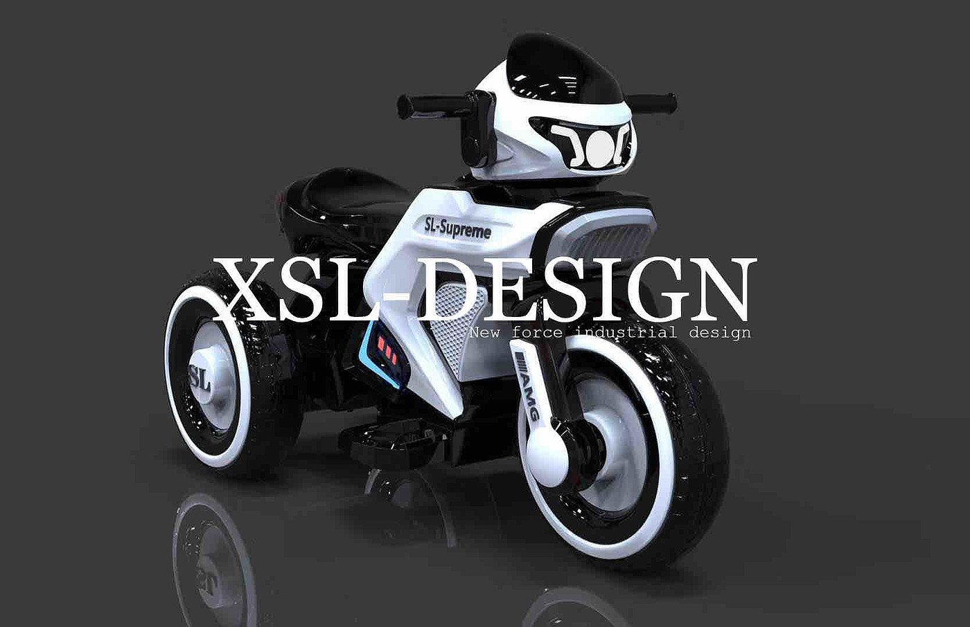 Children's Toys，industrial design，Children's motorcycle，