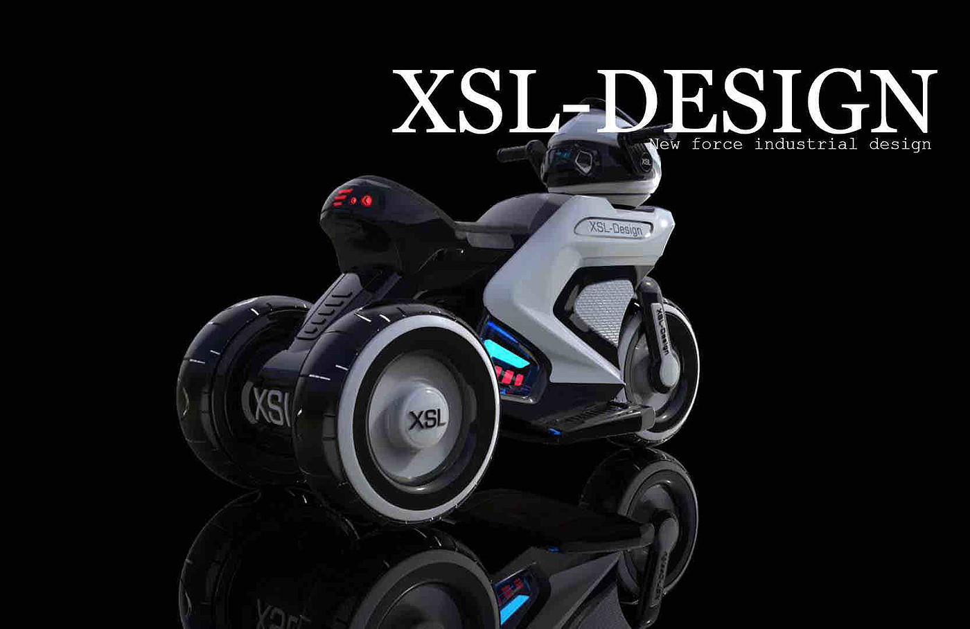 Children's Toys，industrial design，Children's motorcycle，