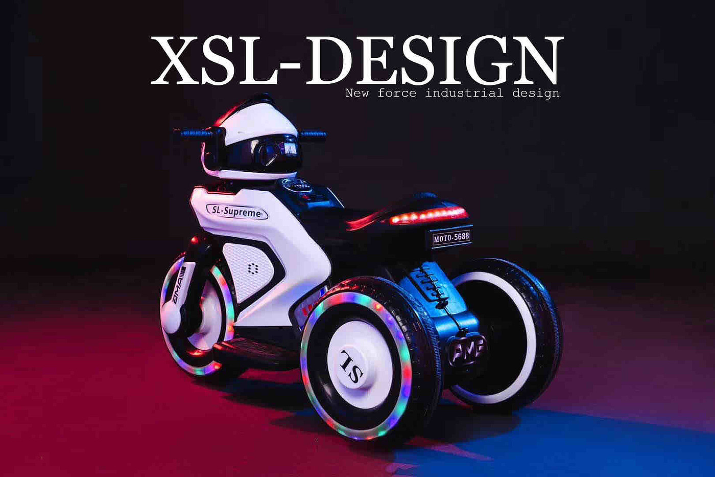 Children's Toys，industrial design，Children's motorcycle，