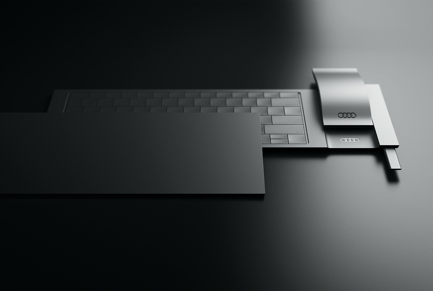 audi，idea，keyboard，Flat，mouse，Design，