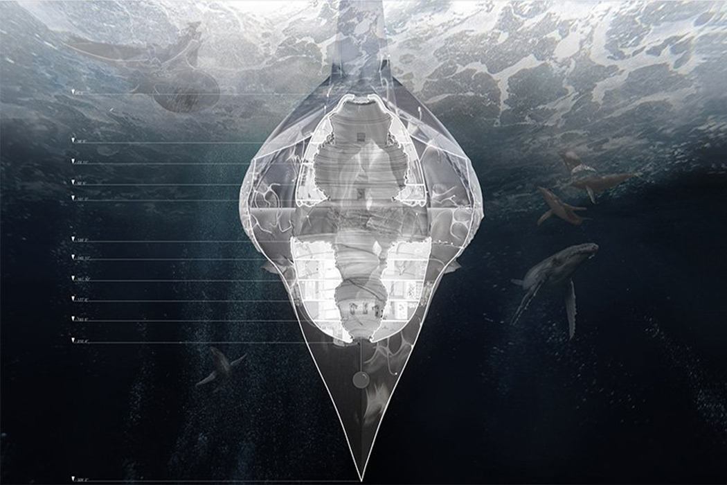 Design，environment protection，Plastic Island，Space，ocean，