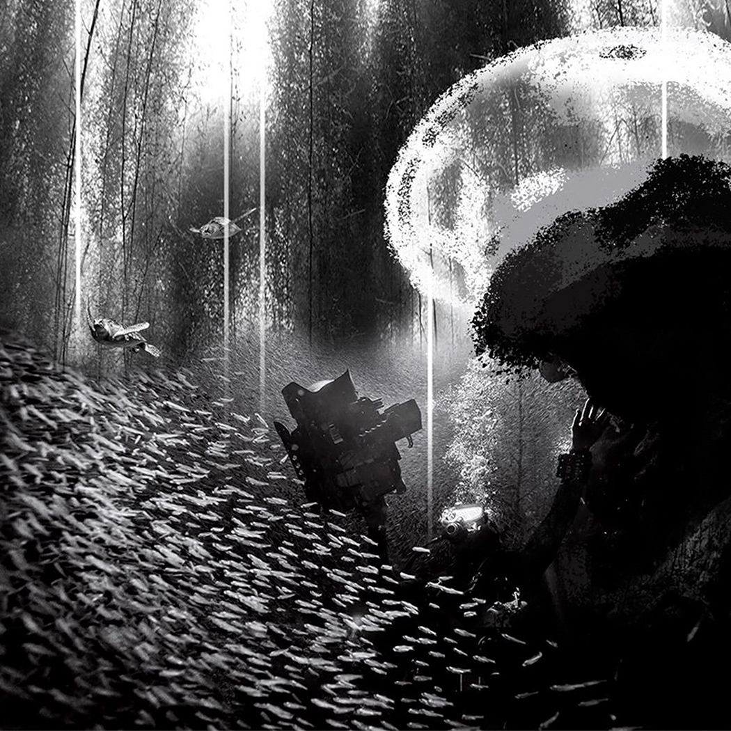 Design，environment protection，Plastic Island，Space，ocean，