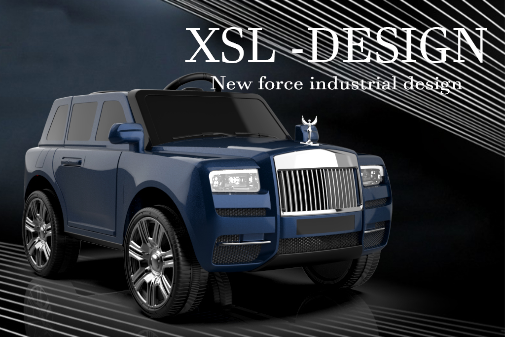 Children's car，industrial design，