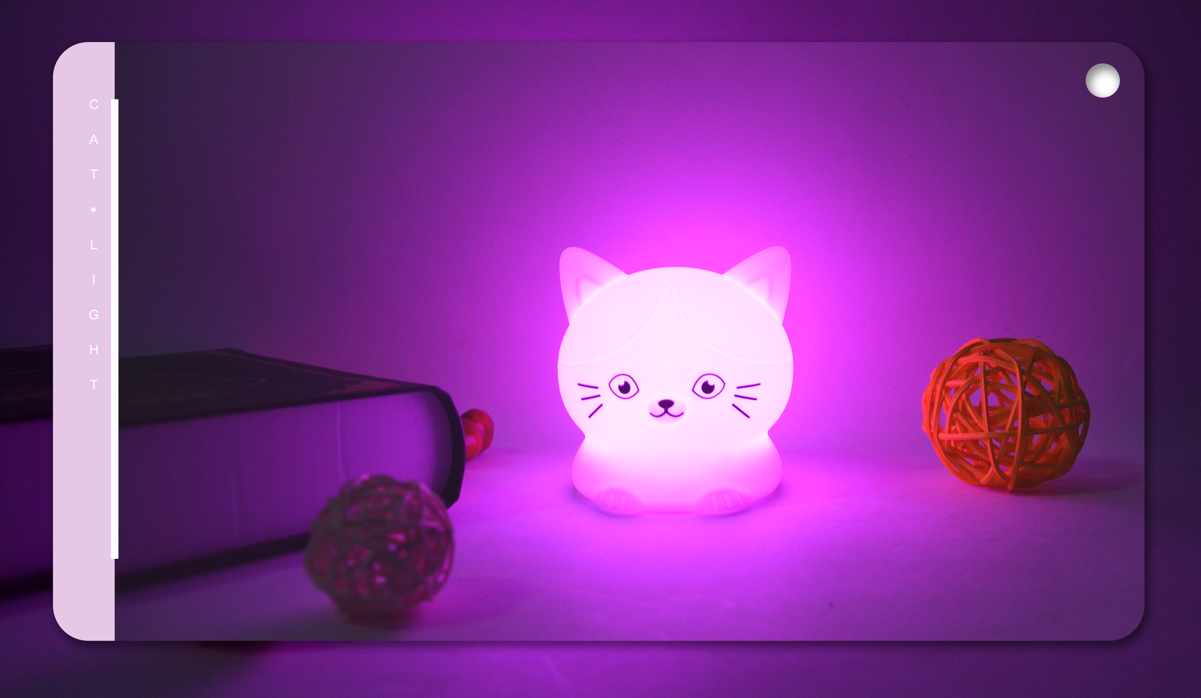 Silicone lamp，product design，cute pet，