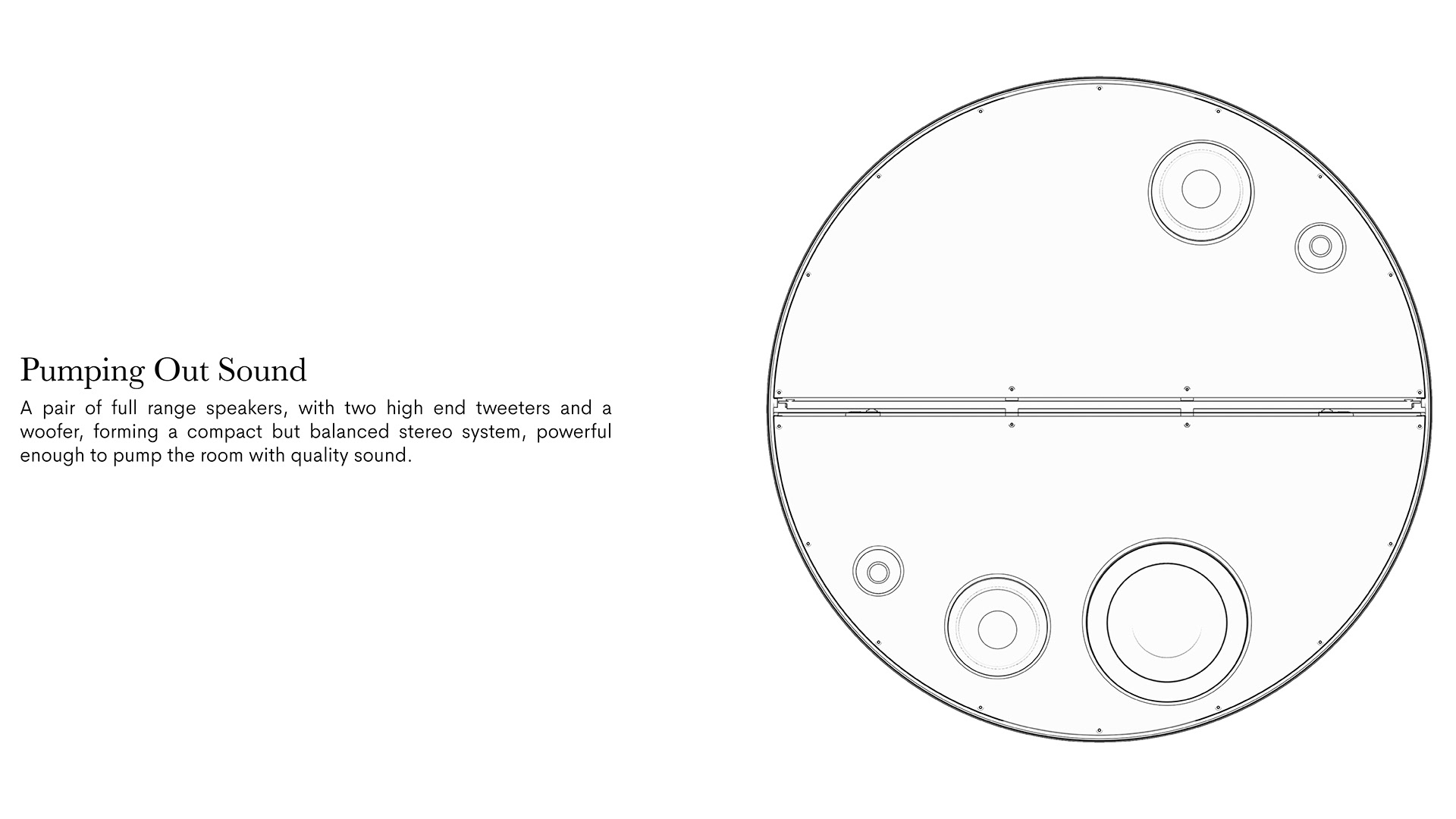 intelligence，High-tech，White '，loudspeaker box，Touch screen，