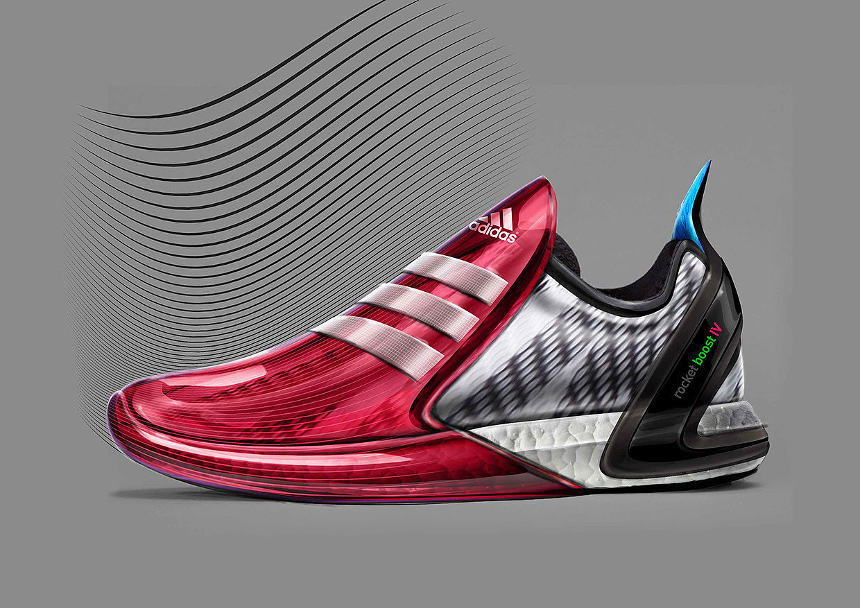 product design，industrial design，sneakers，Hand drawn，modeling，