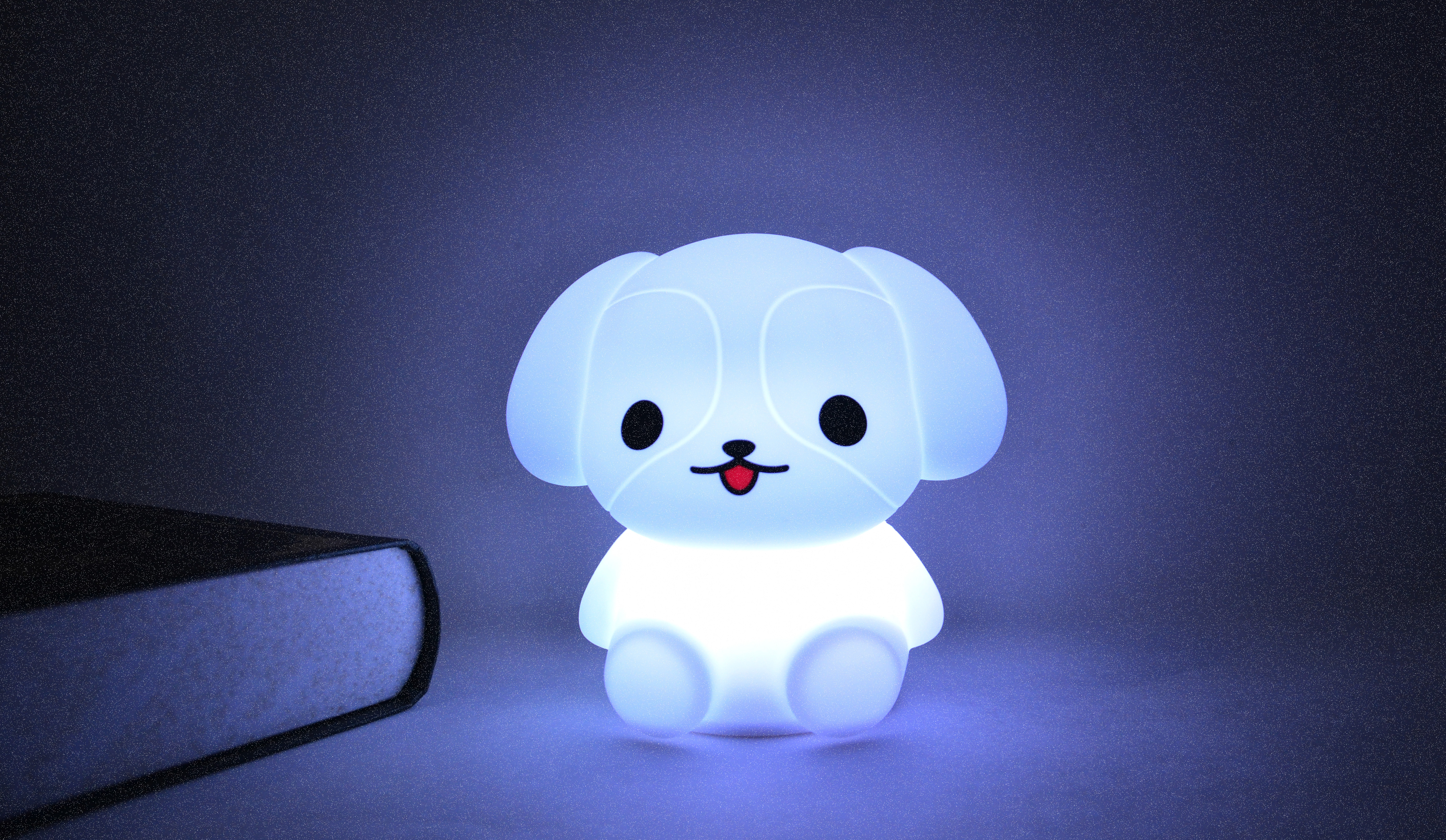 Silicone lamp，product design，cute pet，Night light，