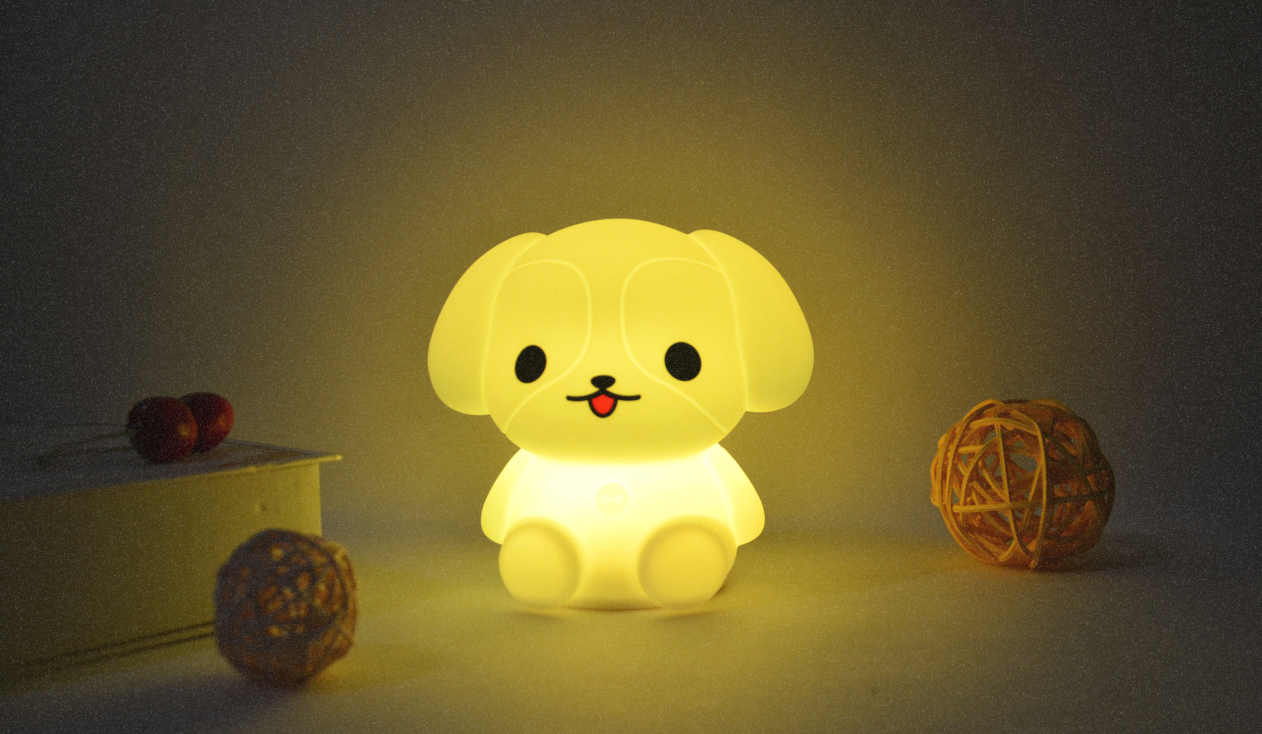 Silicone lamp，product design，cute pet，Night light，