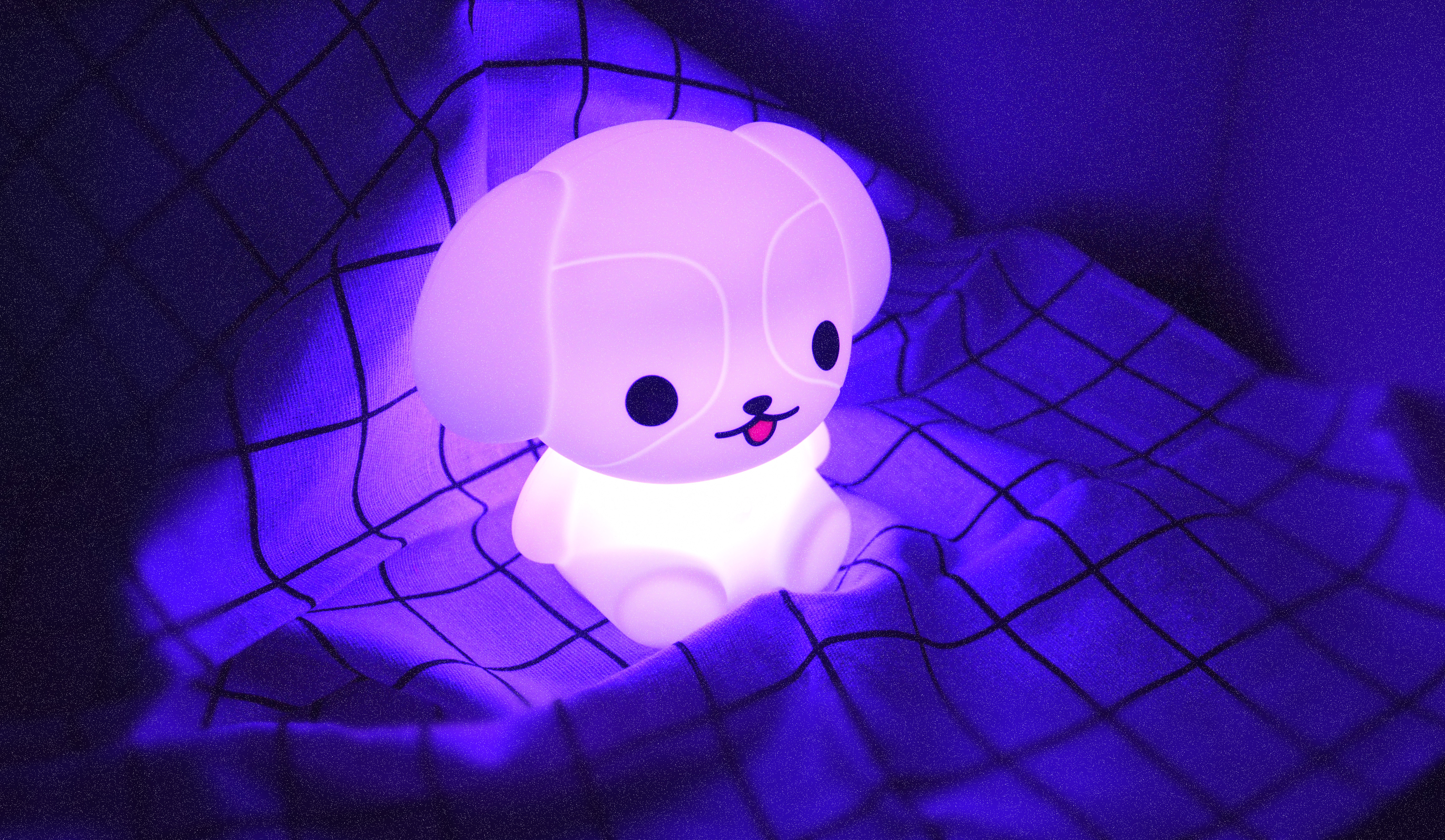 Silicone lamp，product design，cute pet，Night light，