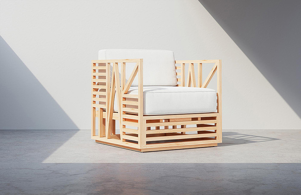 Calamus，平面设计，家具设计，包豪斯，木质，桌椅，