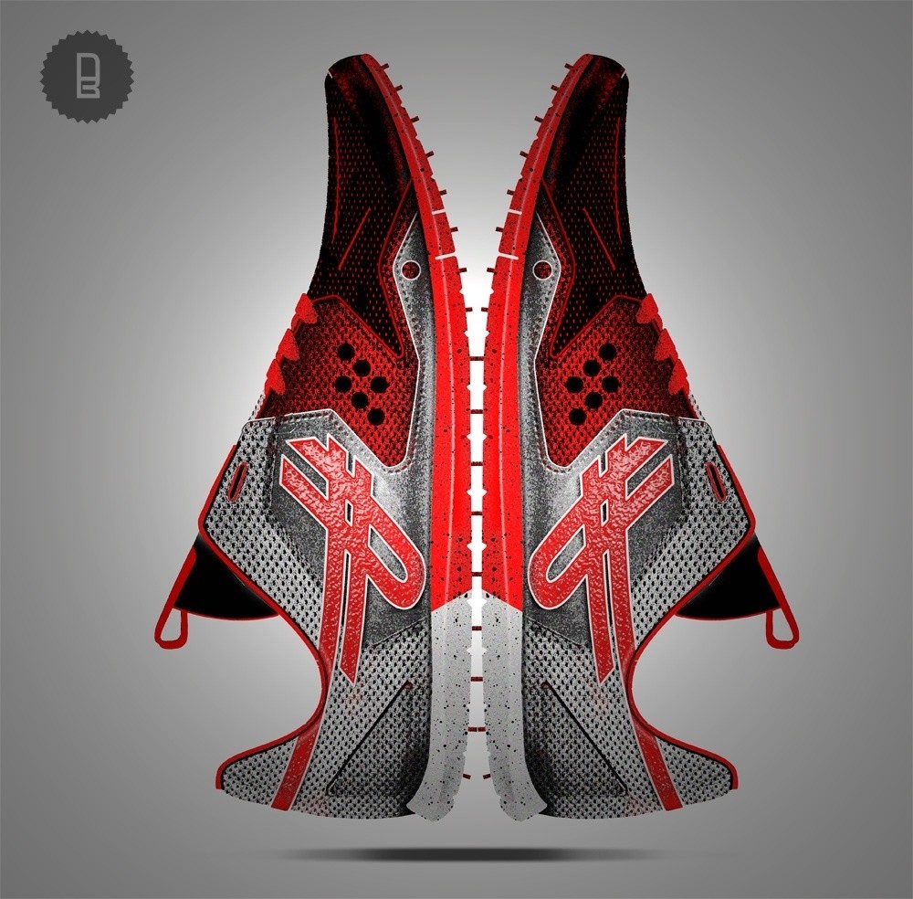 product design，industrial design，sneakers，Hand drawn，modeling，