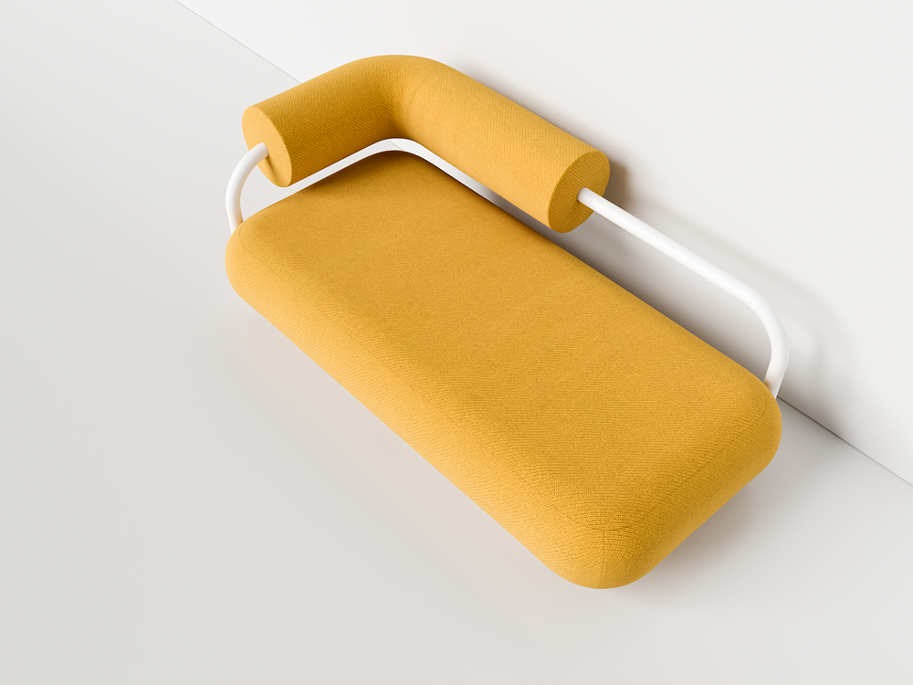 RURA，Metal，sofa，Adjustable，Simplicity，