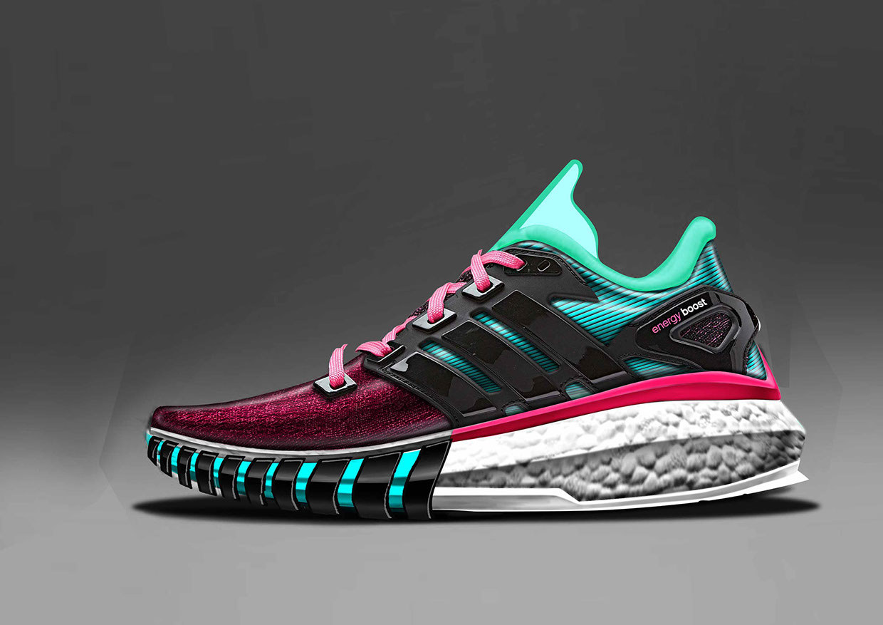 product design，industrial design，sneakers，Hand drawn，modeling，