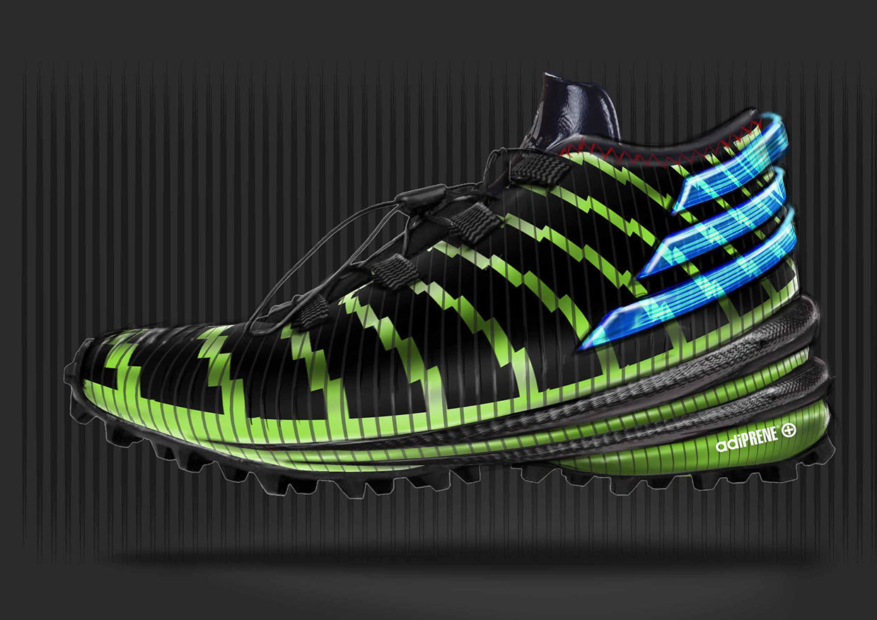 product design，industrial design，sneakers，Hand drawn，modeling，