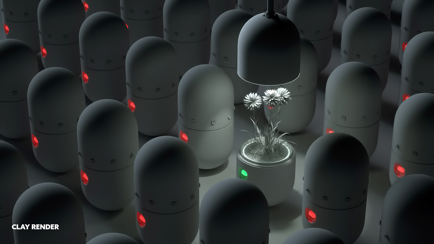 intelligence，Digital，Botany，life，capsule，Design，