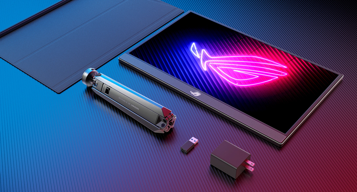 Portable display，Portable Display，ROG XG17，
