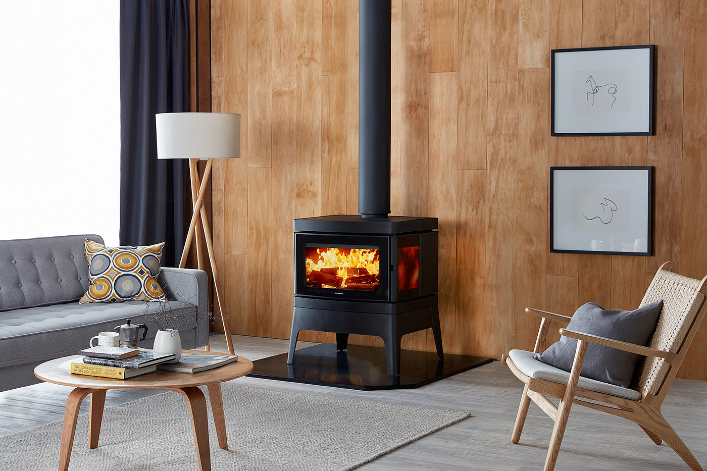 fireplace，