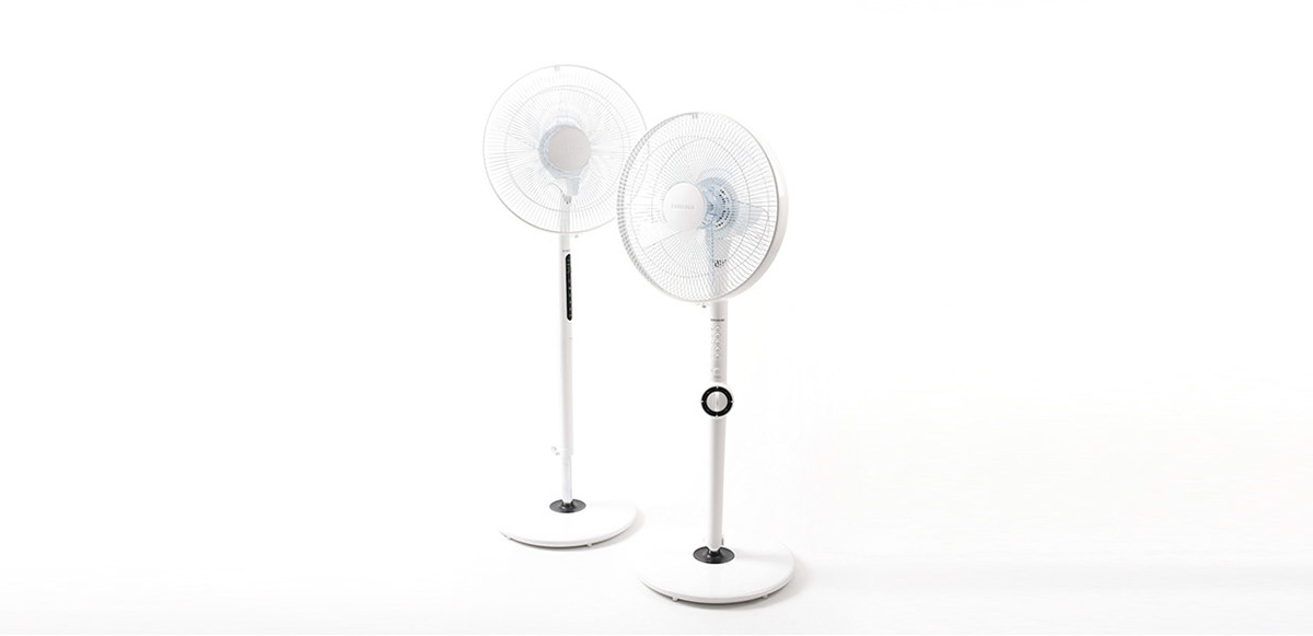 electric fan，pedestal fan，Electric，Samsung，white，