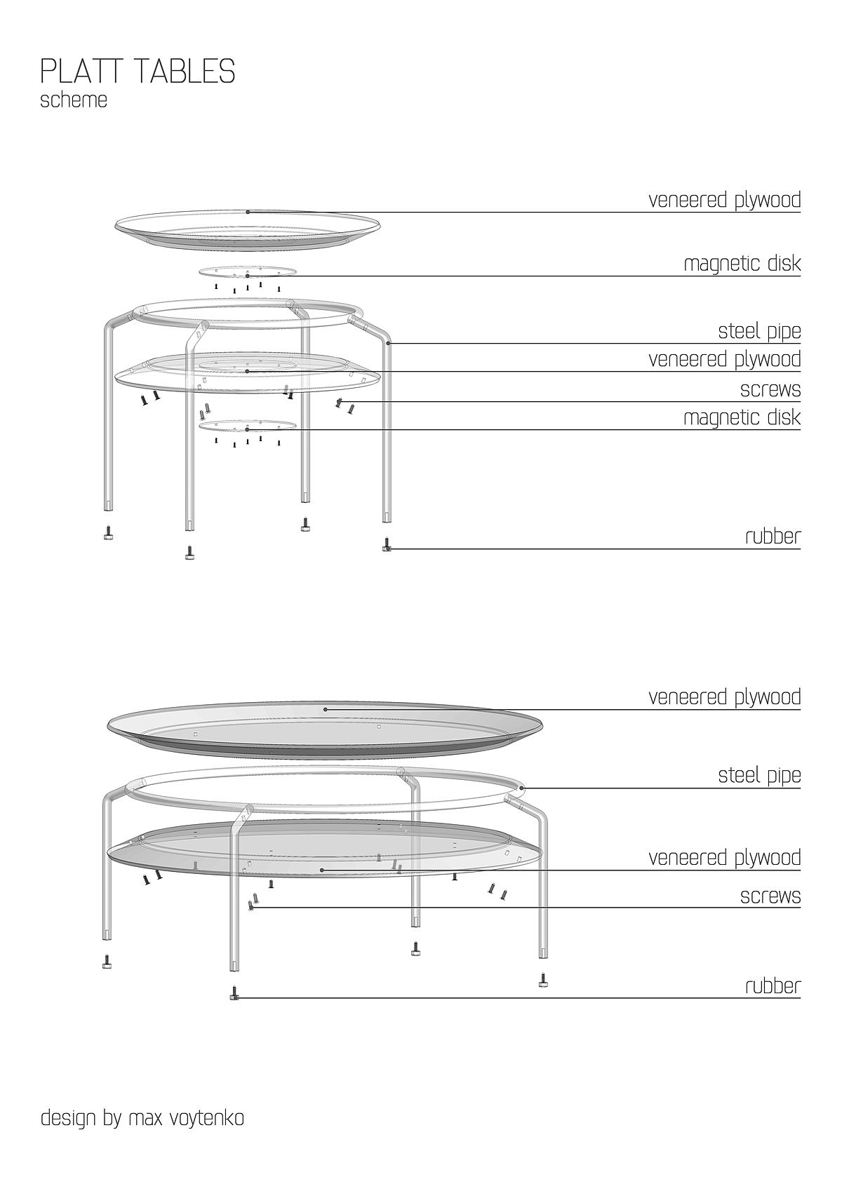 Table，Art，Simplicity，Multicolor，